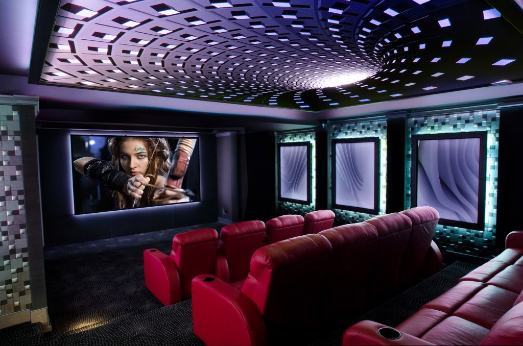 Custom Home Theaters Bring The Action