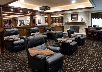 St. Charles Home Custom Home Theater